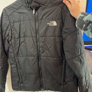 The North Face Charcoal Quilted Jacket Women’s Sm